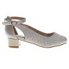 Badgley Mischka Girls' Low Heeled Dress Shoes. (Little Kids/Big Kids) - 4 of 4