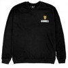 Mens Guinness Seb Curi Lovely Day Back & Front Print Black Sweatshirt - 2 of 4