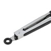 Unique Bargains Serving Tongs Lace Silicone Head Food Tong 7-Inch Dishwasher Safe Stainless Steel Silicone 1Pcs - 3 of 3
