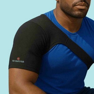 ICE-OLATE PLUS Shoulder Support Sleeve with Ice Pack Wrap, Compression Sleeve, Reusable Hot/Cold Gel Pack, Heat Therapy, L/XL - 1 of 4