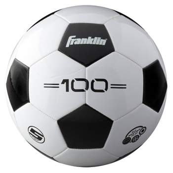 Franklin Sports F-100 Traditional Style Size 5 Youth Soccer Ball