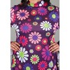 HalloweenCostumes.com Plus Size Groovy Flower Power Women's Costume - 2 of 4