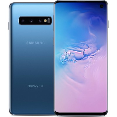 Samsung Galaxy S10 Pre-Owned (128GB) GSM/CDMA Smartphone - Blue