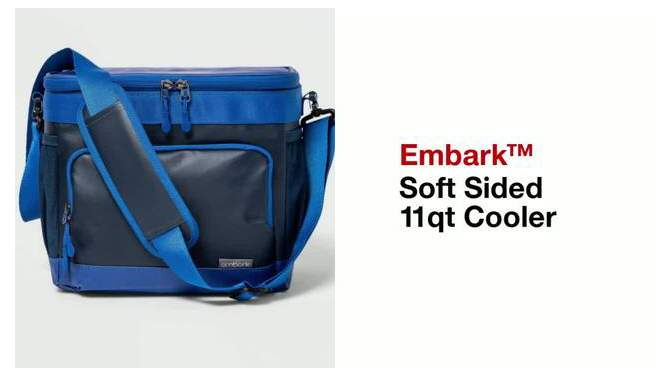 Soft Sided 11qt Cooler - Embark™, 2 of 5, play video