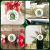 Christmas Funny Work Gifts for Coworkers - Ceramic Dumpster Fire Christmas Ornaments 2025 - 4 of 4