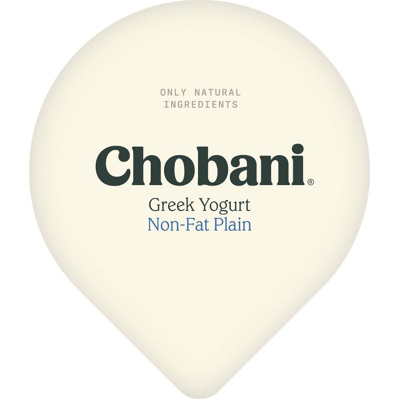 Chobani Plain Nonfat Greek Yogurt - 5.3oz, 6 of 8