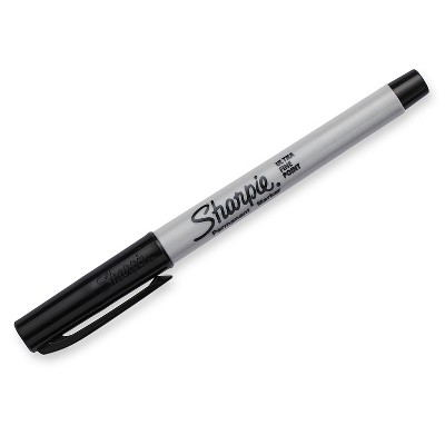 Sharpie Permanent Markers Ultra Fine Tip Black (37121) 593980