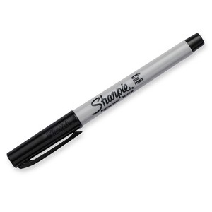 Sharpie Permanent Markers Ultra Fine Tip Black (37121) 593980 - 1 of 4