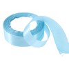 Unique Bargains Ribbons for Crafts Satin Decorative Multipurpose for Gift Wedding and Hair Accessories Polyester 866.14"x0.98" 1 Pc - 4 of 4