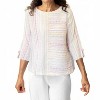 Women's Baja Weave Button Back Pullover - habitat - 4 of 4