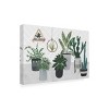 Trademark Fine Art 12" x 19" Melissa Wang 'Family Portrait III' Unframed Wall Canvas: Modern Botanical Artwork, Horizontal Layout - 2 of 4
