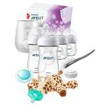 Philips Avent Natural All-in-One Gift Set with Soothie Snuggle Giraffe - 18ct