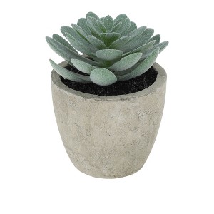 Unique Bargains Artificial Plants Plastic Pink 2.36"x2.36"x2.76" 1 Pcs - 1 of 4