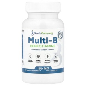 Benfotiamine Inc. Multi-B Benfotiamine Neuropathy Support Formula, 120 Capsules - 1 of 2