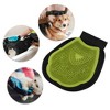 Unique Bargains Pet Grooming Gloves Grass Green Black 1 Pc - 4 of 4