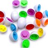 Educational Matching Shape And Color Eggs Game - 4 of 4