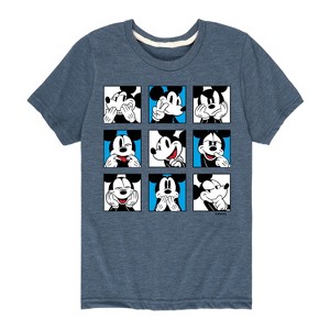Boys' - Disney - Mickey Grid Short Sleeve Graphic T-Shirt - 1 of 4