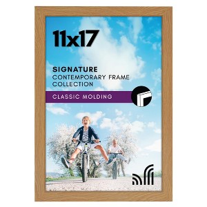 Americanflat Picture Frame with shatter-resistant glass - Wall Mounted Horizontal and Vertical Formats - 1 of 3