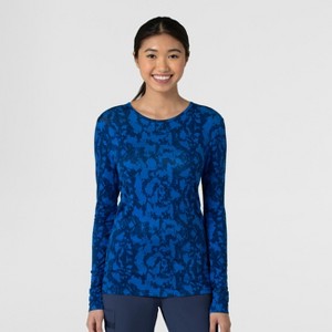 Wink Layers Women's All-over Print Silky Tee - 1 of 1