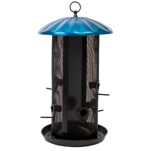 Heath Outdoor Products Black & Blue Royal Buffet Bird Feeder(19.25") - 1 of 3