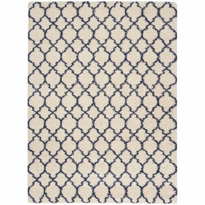Nourison Amore Shag Trellis Area Rug