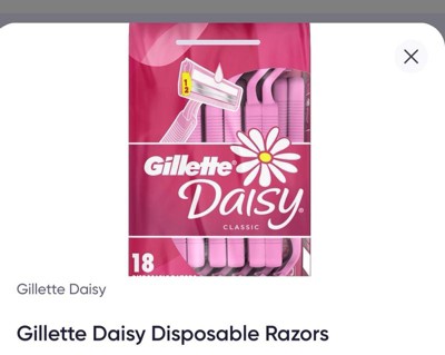 Gillette Daisy Women's Disposable Razors - 12ct : Target