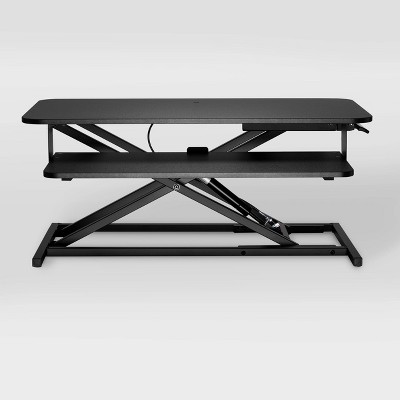 Sit-Stand Converter Desk Black - CorLiving