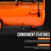 SuperHandy Electric Air Compressor - 120V Corded, 6.3 Gal, 120PSI Max Pressure Output - 4 of 4