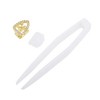 Unique Bargains Hip Hop Arrow-Shaped Fake Grills 1 Pc - 3 of 4