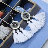 18-32 Pairs Colorful Tassel Earrings Set | Layered Dangle Hoops for Women & Gifts - 2 of 4