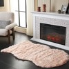 Faux Sheep Skin FSS115 Power Loomed Indoor Rugs - Safavieh - 2 of 4