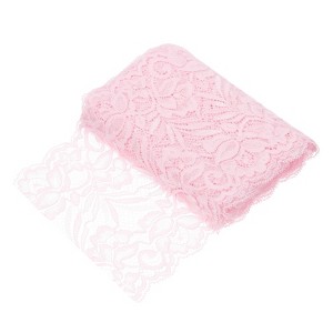 Unique Bargains Floral Pattern Decorative Gift Wrapping DIY Lace Ribbon - 1 of 4