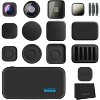 GoPro HB-Series Lens Collection (HERO13 Black) - Includes Ultra Wide Lens Mod, Macro Lens Mod, Anamorphic Lens Mod, ND Filter 4-Pack and Case - 2 of 4