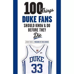 100 Things Duke Fans Should Know & Do Before They Die (Paperback) (Johnny Moore)