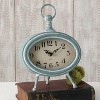 Sullivans Desk Clock 10.5"H Blue - 2 of 3