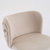 NicBex Swivel Bar Stools Set of 2 with Tufted Backrest,Counter Stools with Gold Base,Adjustable Height Velvet Island Chairs for Home,Bar - 4 of 4