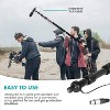 Movo CMP-25 8.2' Telescoping Carbon Fiber Microphone Boom Pole with Integrated XLR Cable for Video Production and Electronic News Gathering - 2 of 4