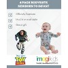 Disney Pixar Toy Story Alien Bullseye Rex Woody Jessie Buzz Lightyear Baby 4 Pack Bodysuits Newborn to Infant - 3 of 4