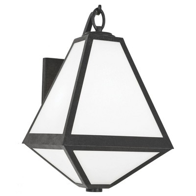 Crystorama Lighting Glacier 2 - Light Sconce in  Black Charcoal