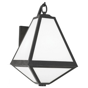 Crystorama Lighting Glacier 2 - Light Sconce in  Black Charcoal - 1 of 4