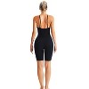 DOMETOUR Sport Sleeveless Slim Fit Jumpsuits for Women Tummy Control - image 4 of 4