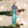 Old World Christmas Blown Glass Ornament for Christmas Tree, Statue of Liberty - 2 of 4