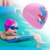 Unique Bargains Kid's Silicone Dinosaur Swim Cap 1 Pc - 2 of 4