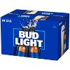 Bud Light Beer - 24pk/12 fl oz Bottles - image 2 of 4