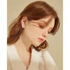 Pink Flower Earrings for Women, 925 Sterling Silver Stud Earrings, Cute Plumeria Earrings for Women, Cherry Blossom Hypoallergenic Stud - 4 of 4