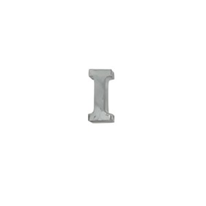 Slickblue Zinc Alphabet Letters, Individual A-Z & "&" Symbol, Wall Letters, Modern, Silver, 2.5"x2" Each - 1 of 4