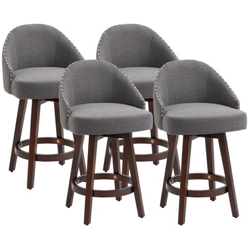 Grey bar stools on sale set of 4