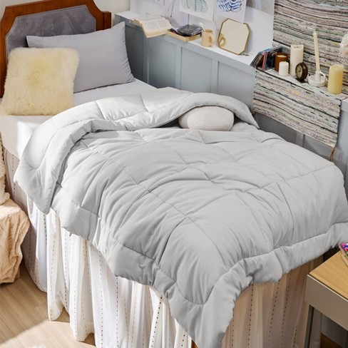 Comforter Duvet Insert Quilted Down Alternative Comforters Twin Xl Size Light Gray Bedsure Target