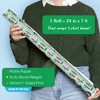 Big Dot of Happiness Camper Christmas Wrapping Paper, Red and Green Holiday Gift Wrap Roll, Christmas Camper Gift Paper, 24 in x 7 feet, 1 Roll - 3 of 4