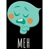 Juniors Womens Soul 22 Meh Badge T-Shirt - 2 of 4